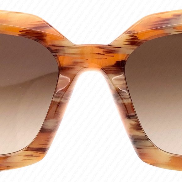 New Burberry Daisy BE4344 394013 51mm Spotted Brown Sunglasses - Picture 10 of 12